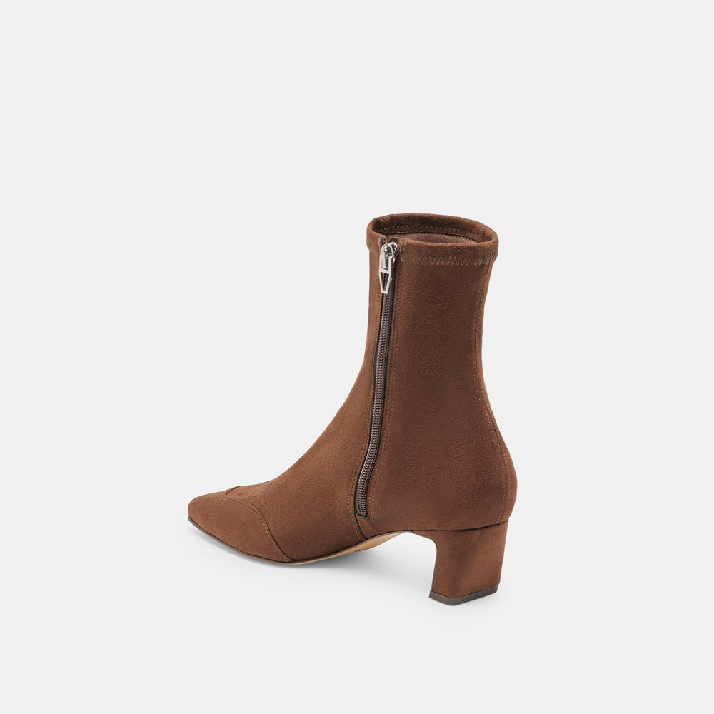 Anika Dk Brown Stella Suede Boots / Dolce Vita