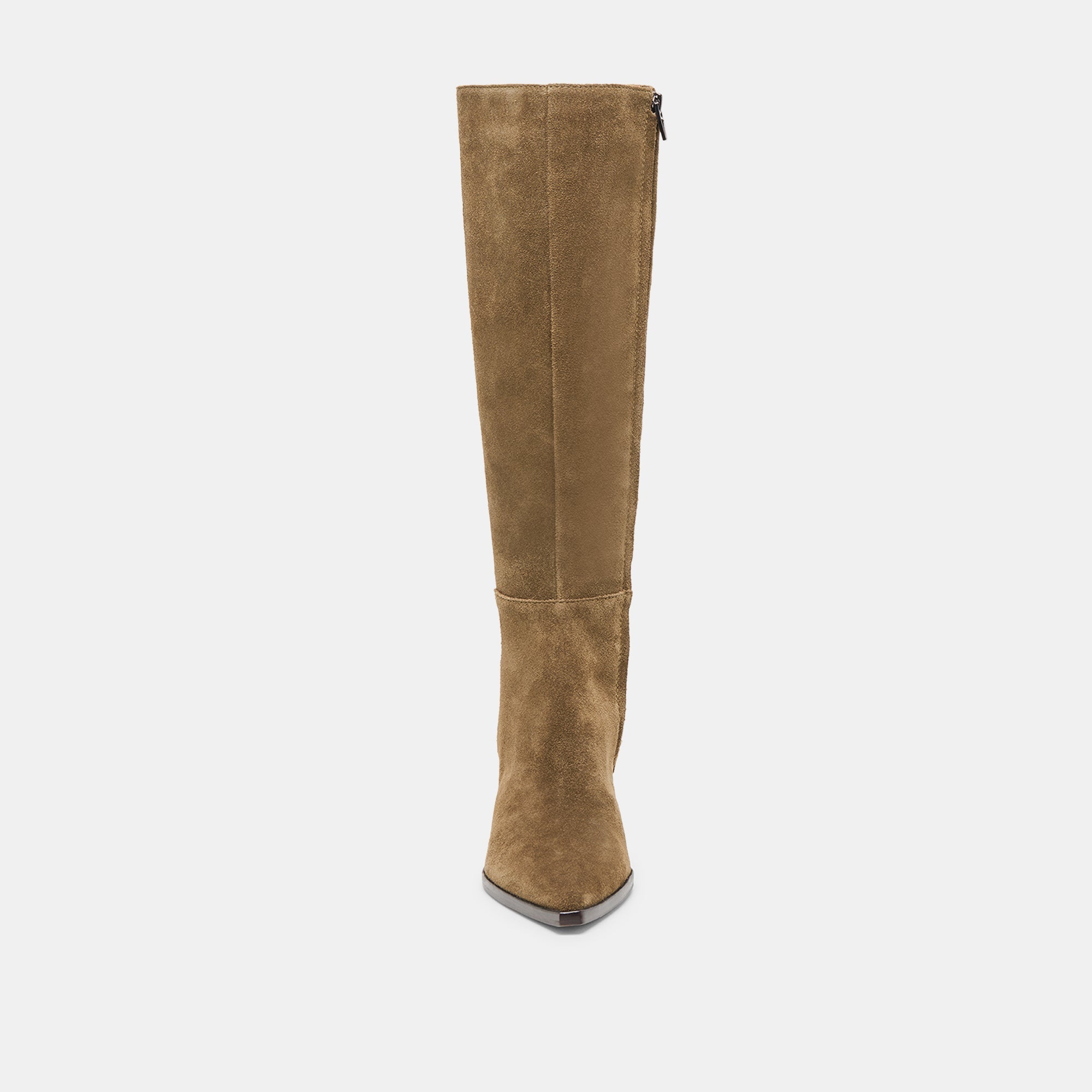 Auggie Olive Suede Wide Calf Boots / Dolce Vita