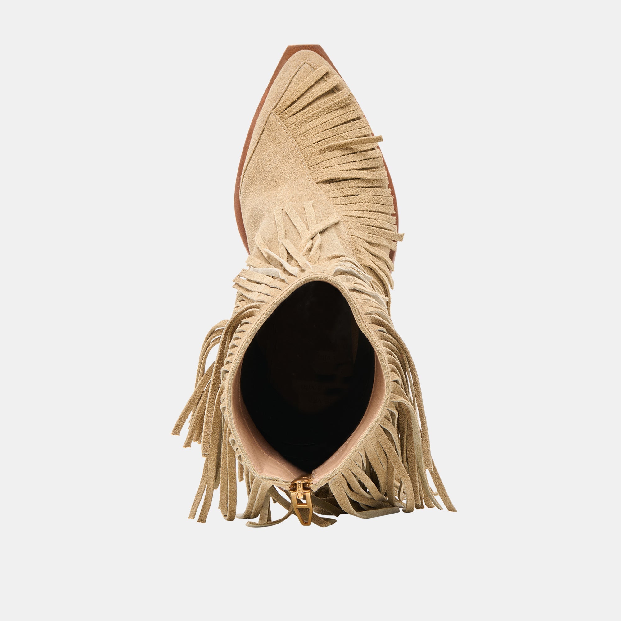 Torey Dk Taupe Suede Booties / Dolce Vita