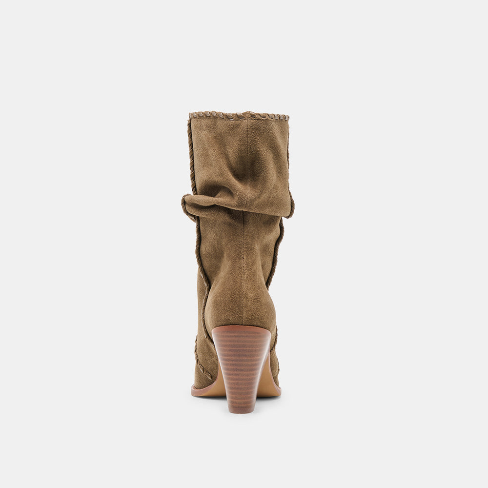 Julith Olive Suede Boots / Dolce Vita