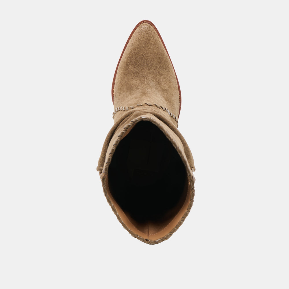 Julith Olive Suede Boots / Dolce Vita