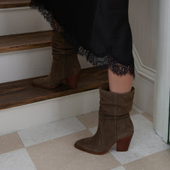 Julith Olive Suede Boots / Dolce Vita