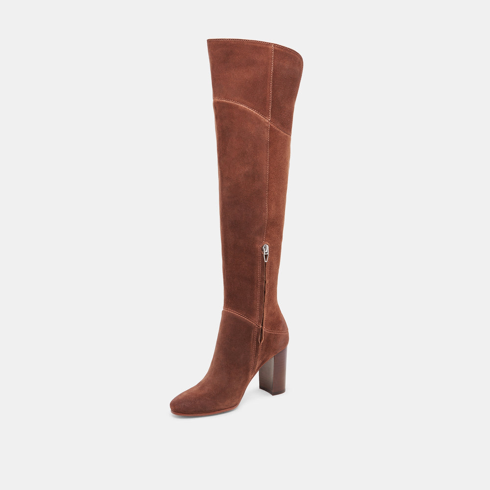 SURY BOOTS DARK SADDLE SUEDE
 – Dolce Vita / Dolce Vita