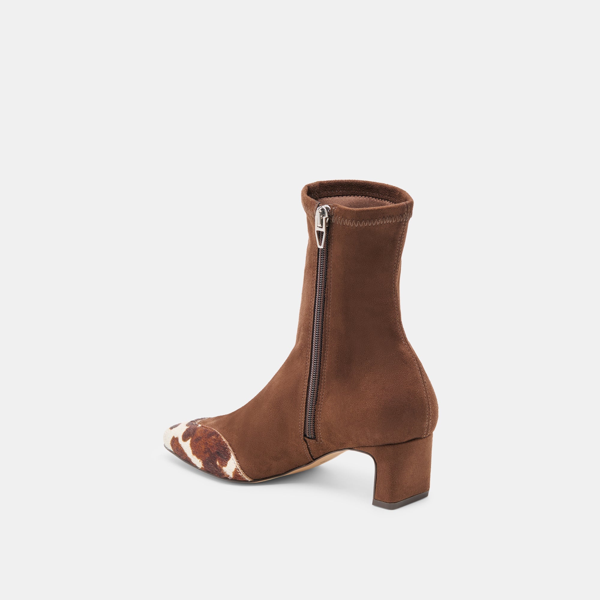 Anika Dk Brown Multi Stella Suede Boots / Dolce Vita