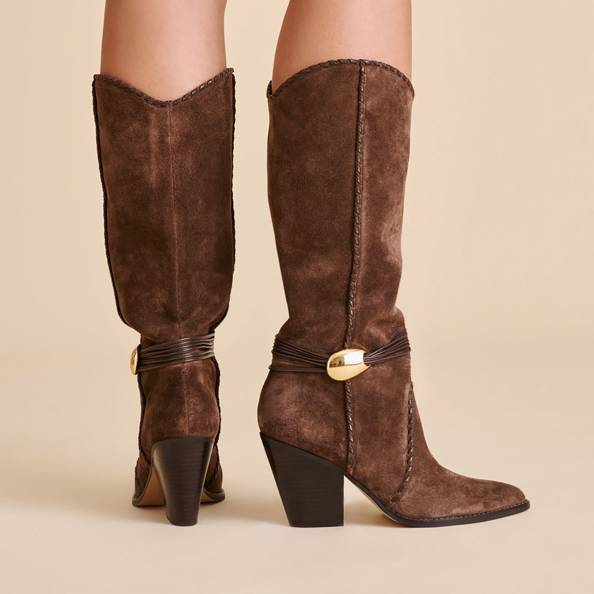 Jody Dk Brown Suede Boots / Dolce Vita