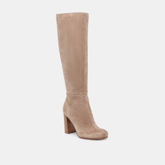 Hudsin Wide Calf Barley Suede Boots / Dolce Vita