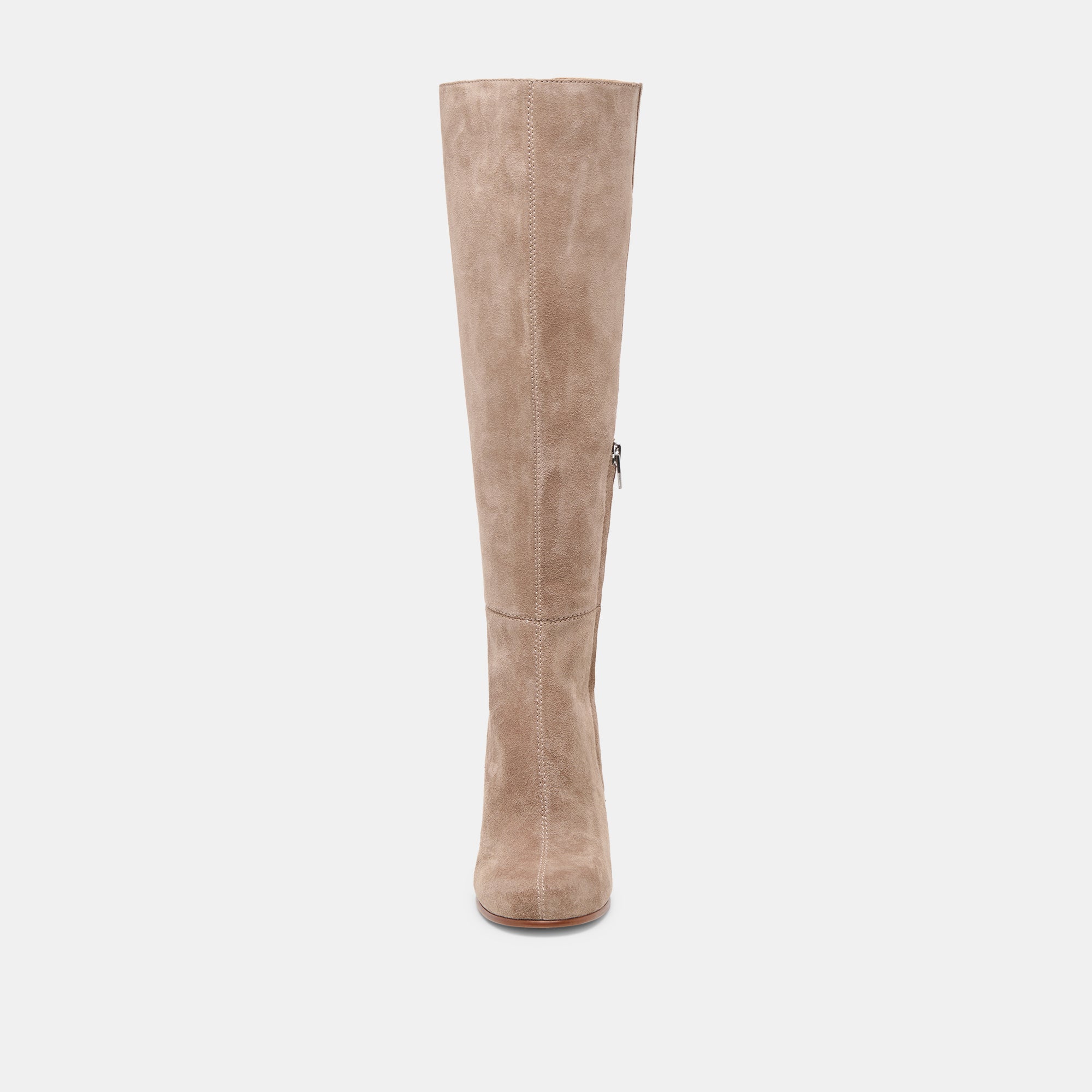 Hudsin Wide Calf Barley Suede Boots / Dolce Vita