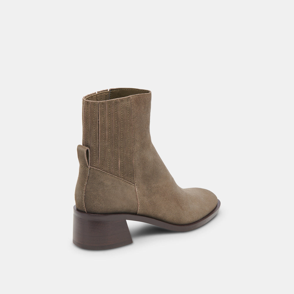Linny H2O Wide Boots Olive Suede | Women's Olive Waterproof Boots
 – Dolce Vita / Dolce Vita