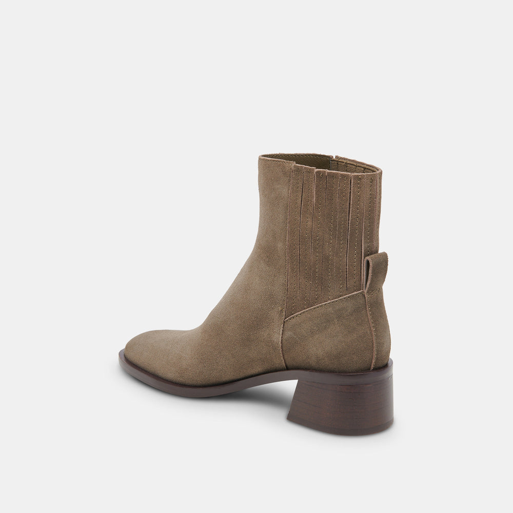 Linny H2O Wide Boots Olive Suede | Women's Olive Waterproof Boots
 – Dolce Vita / Dolce Vita