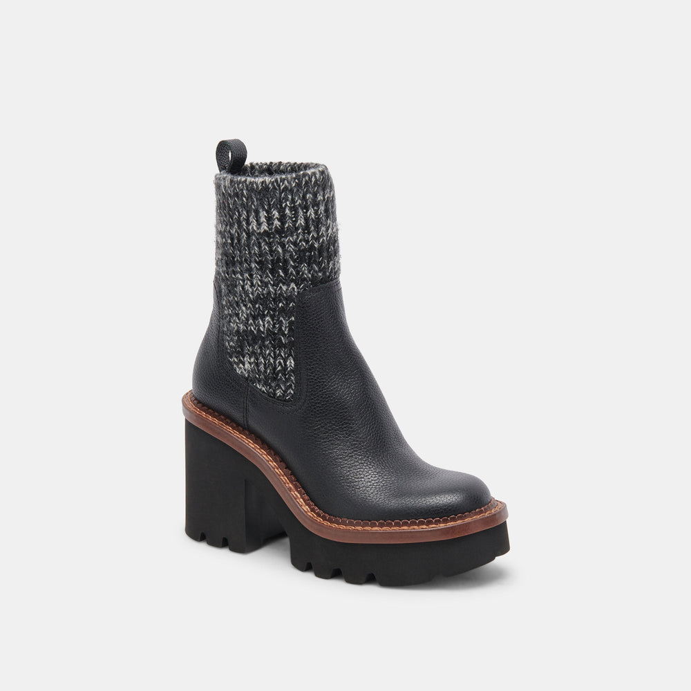 DRAGO BOOTS BLACK LEATHER
 – Dolce Vita / Dolce Vita