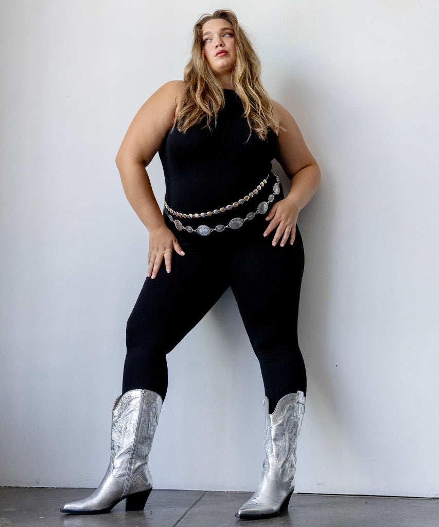 Ryland Extra Wide Calf Silver Boots | Distressed Leather Boots
 – Dolce Vita / Dolce Vita