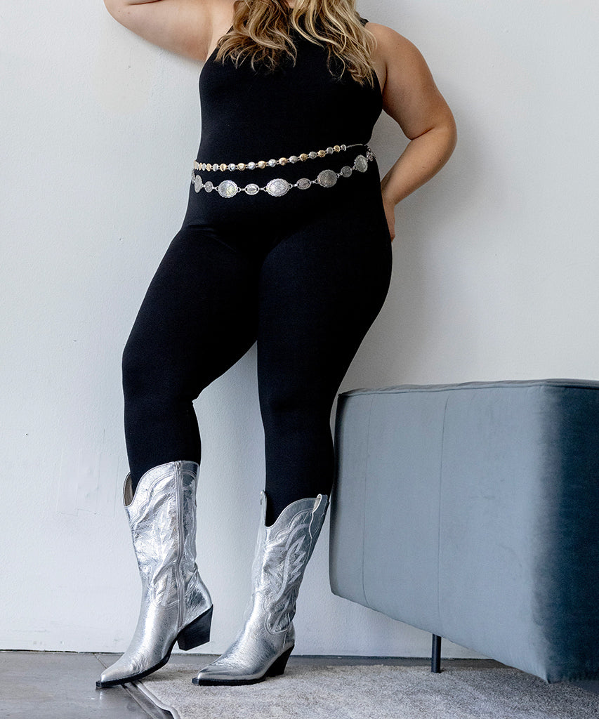 Ryland Extra Wide Calf Silver Boots | Distressed Leather Boots
 – Dolce Vita / Dolce Vita