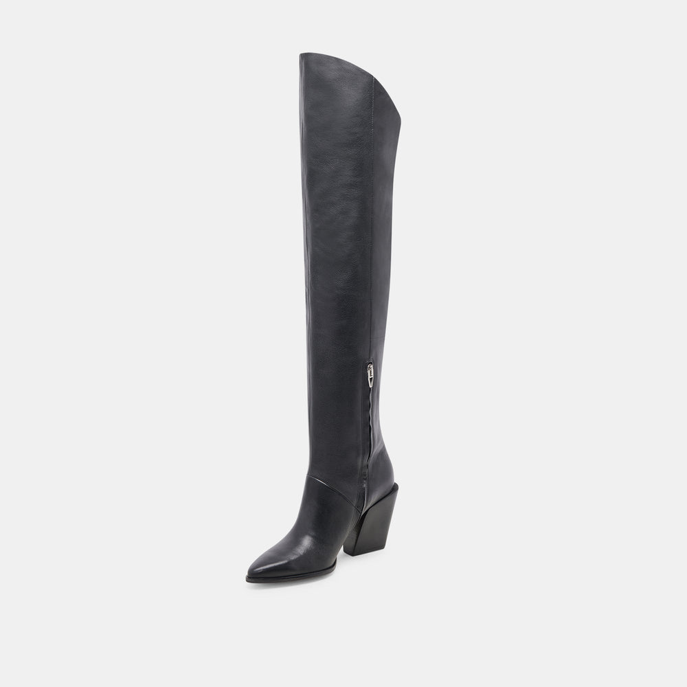 LUPIN BOOTS BLACK LEATHER
 – Dolce Vita / Dolce Vita
