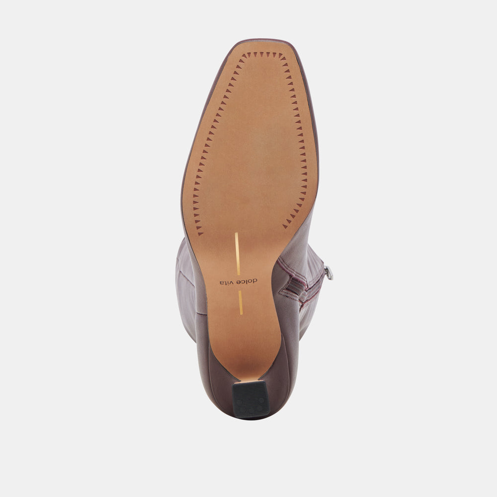 GYRA BOOTS WINE LEATHER
 – Dolce Vita / Dolce Vita