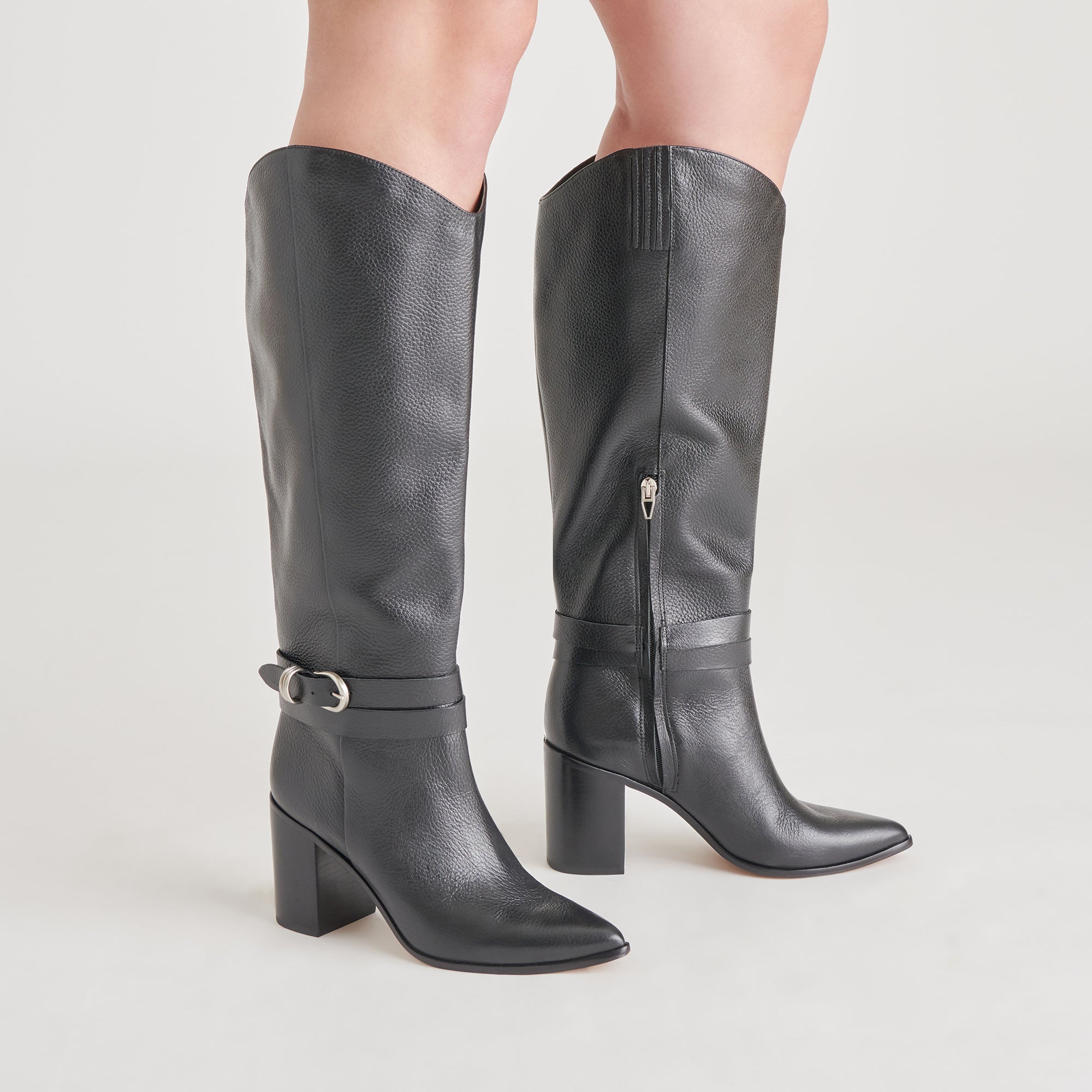 TYRONE BOOTS BLACK LEATHER
 – Dolce Vita / Dolce Vita