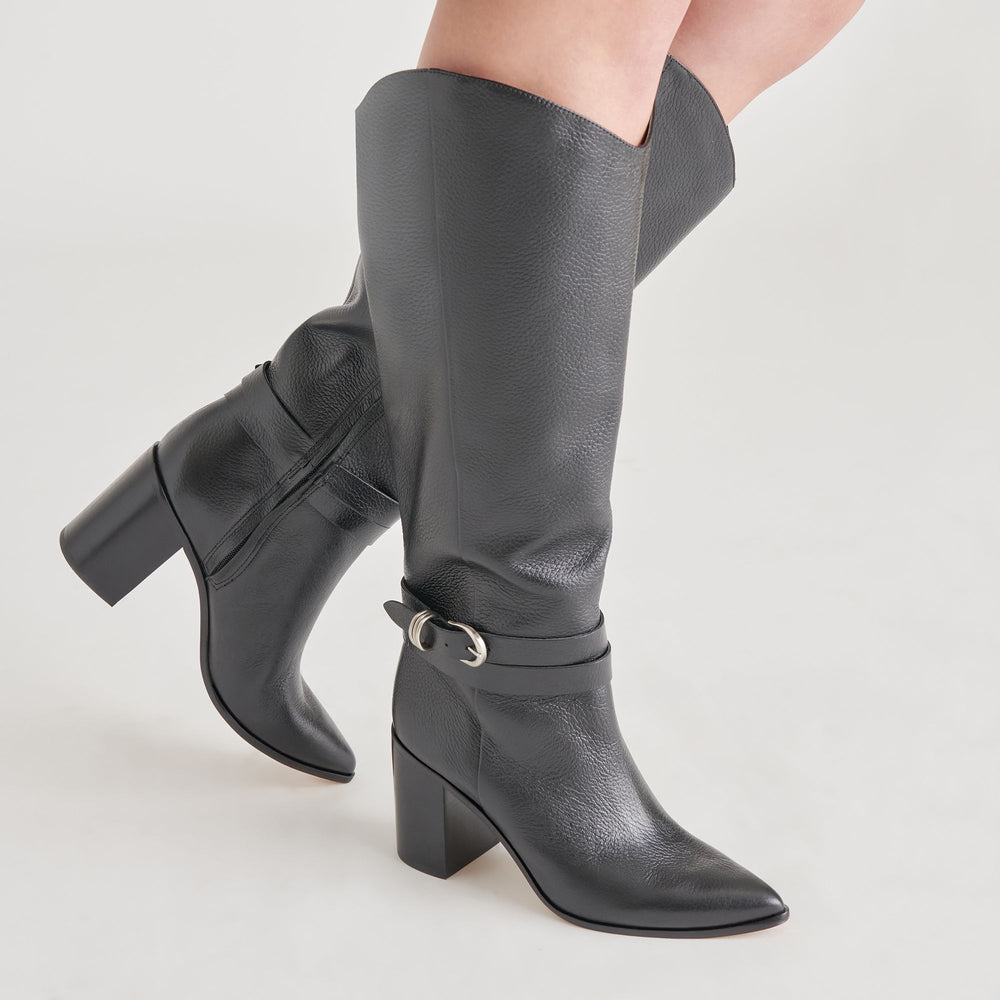 TYRONE BOOTS BLACK LEATHER
 – Dolce Vita / Dolce Vita