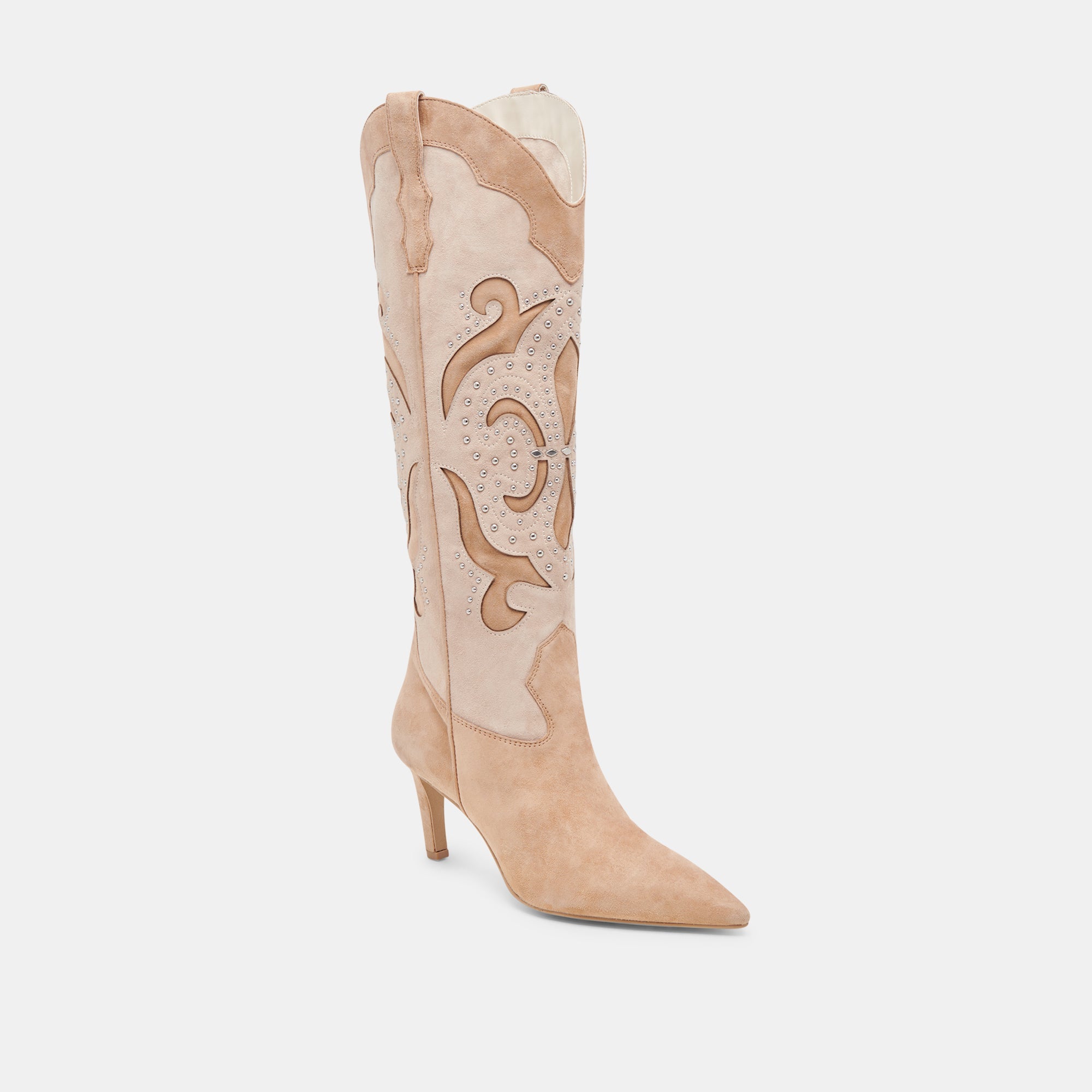 FINLEY STUD BOOTS CAMEL SUEDE
 – Dolce Vita / Dolce Vita
