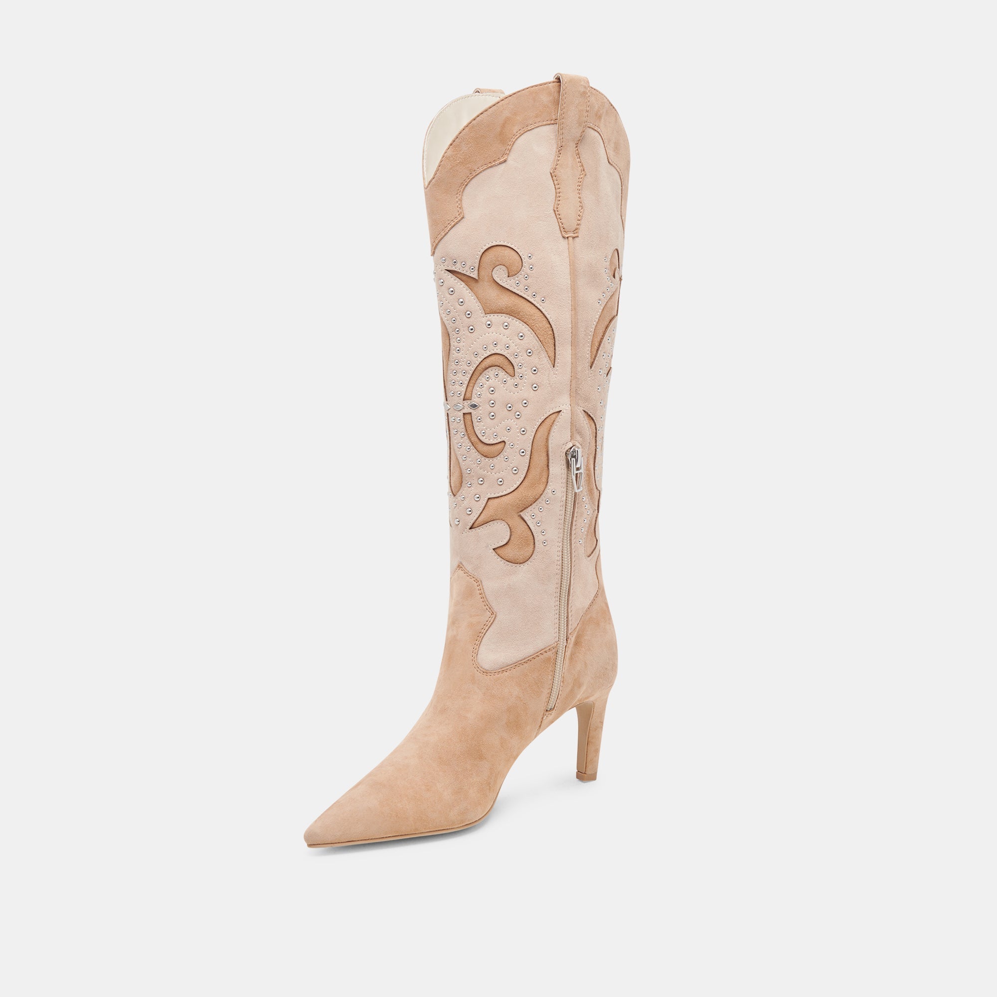 FINLEY STUD BOOTS CAMEL SUEDE
 – Dolce Vita / Dolce Vita