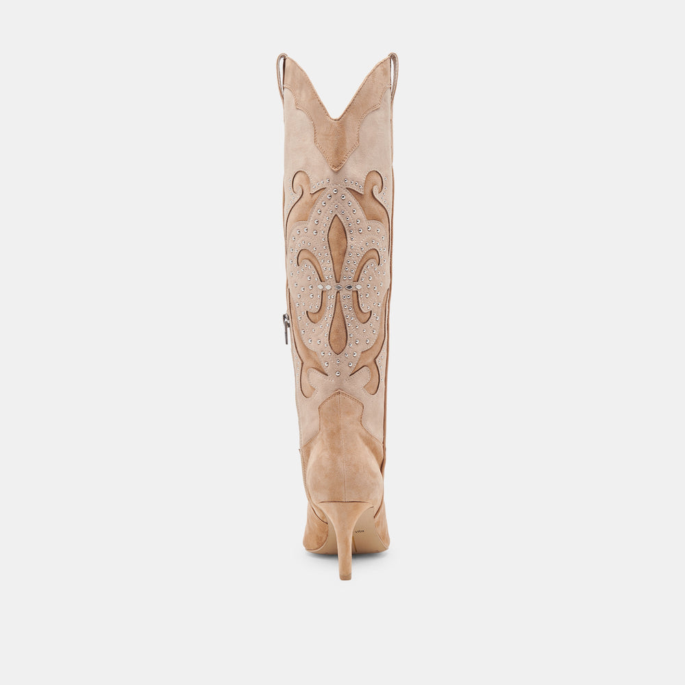 FINLEY STUD BOOTS CAMEL SUEDE
 – Dolce Vita / Dolce Vita