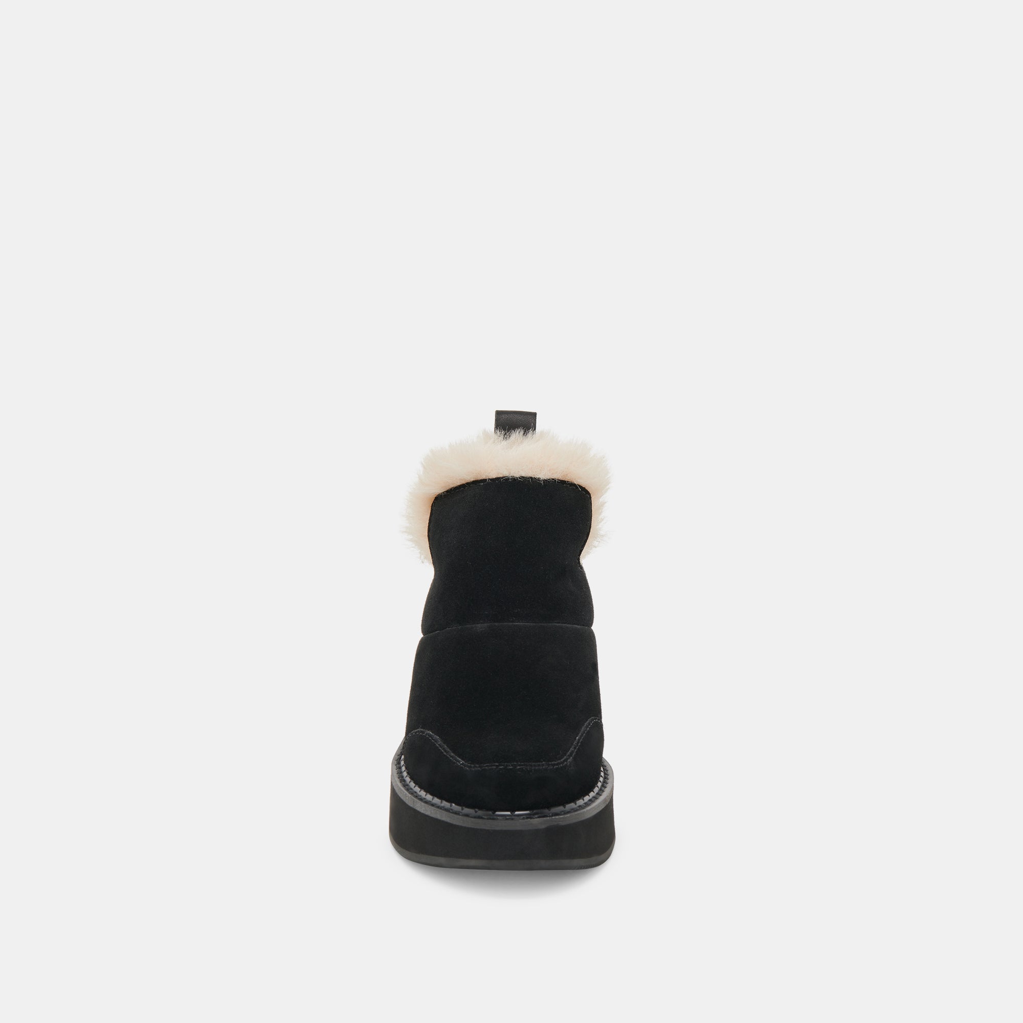 Ardy Plush H2O Waterproof Onyx Suede Booties / Dolce Vita
