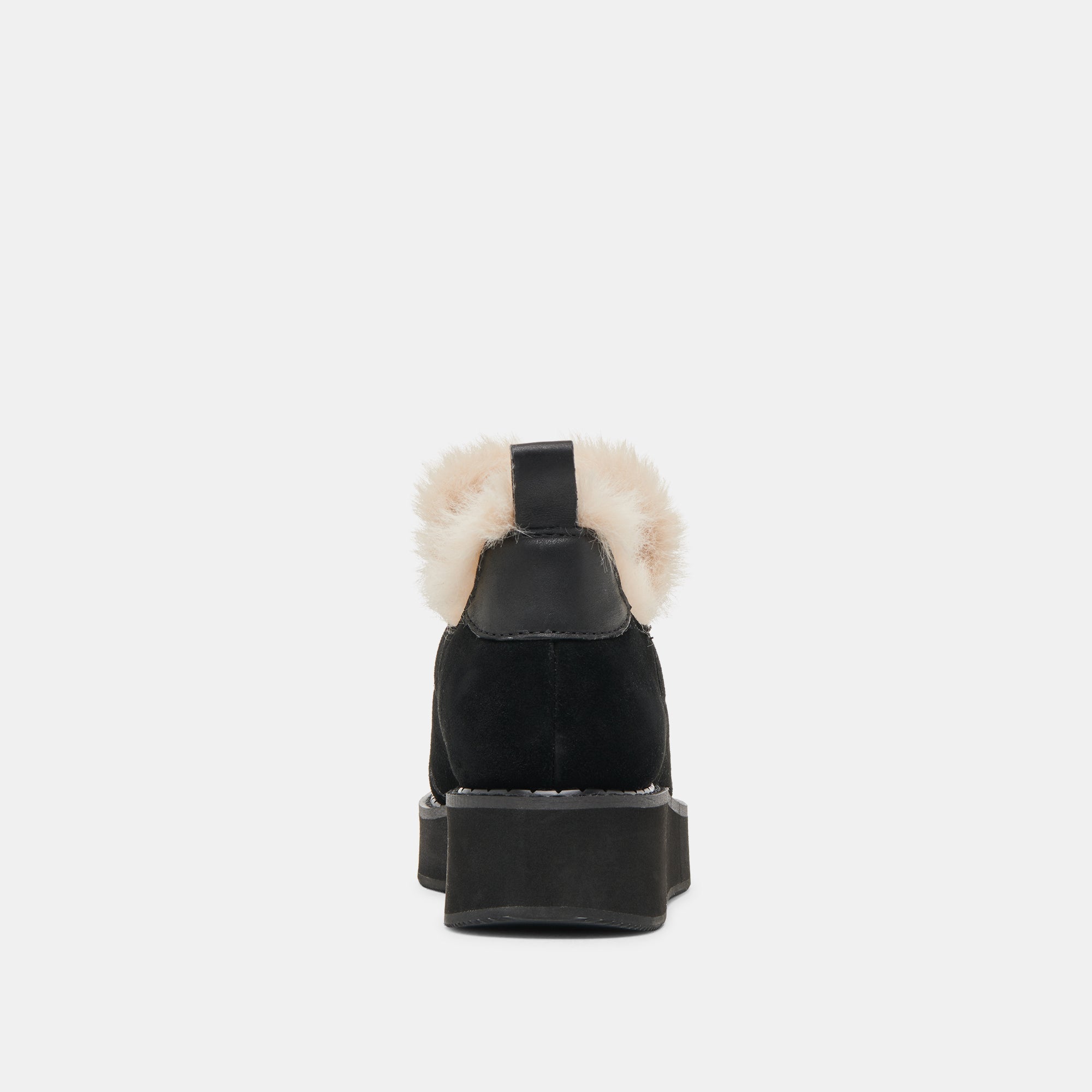Ardy Plush H2O Waterproof Onyx Suede Booties / Dolce Vita