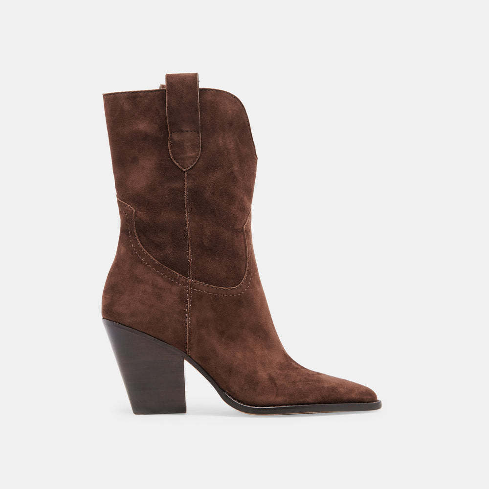 JESSEY BOOTS DK BROWN SUEDE
 – Dolce Vita / Dolce Vita