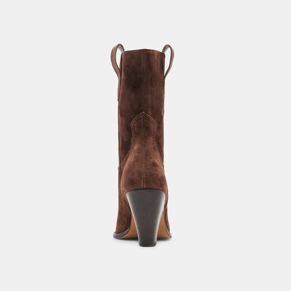 JESSEY BOOTS DK BROWN SUEDE
 – Dolce Vita / Dolce Vita