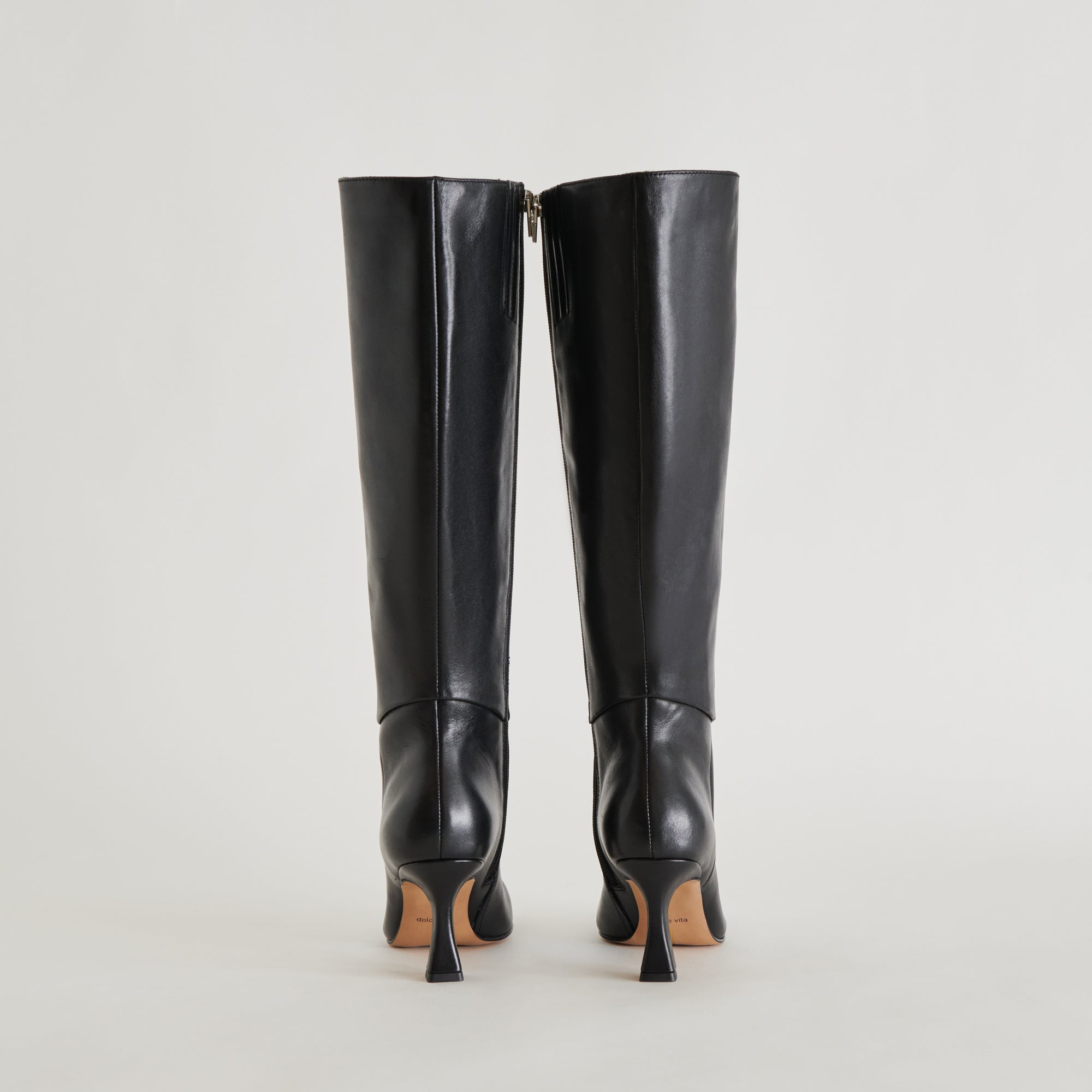 Gyra Extra Wide Calf Black Boots | Leather Wide Calf Boots
 – Dolce Vita / Dolce Vita