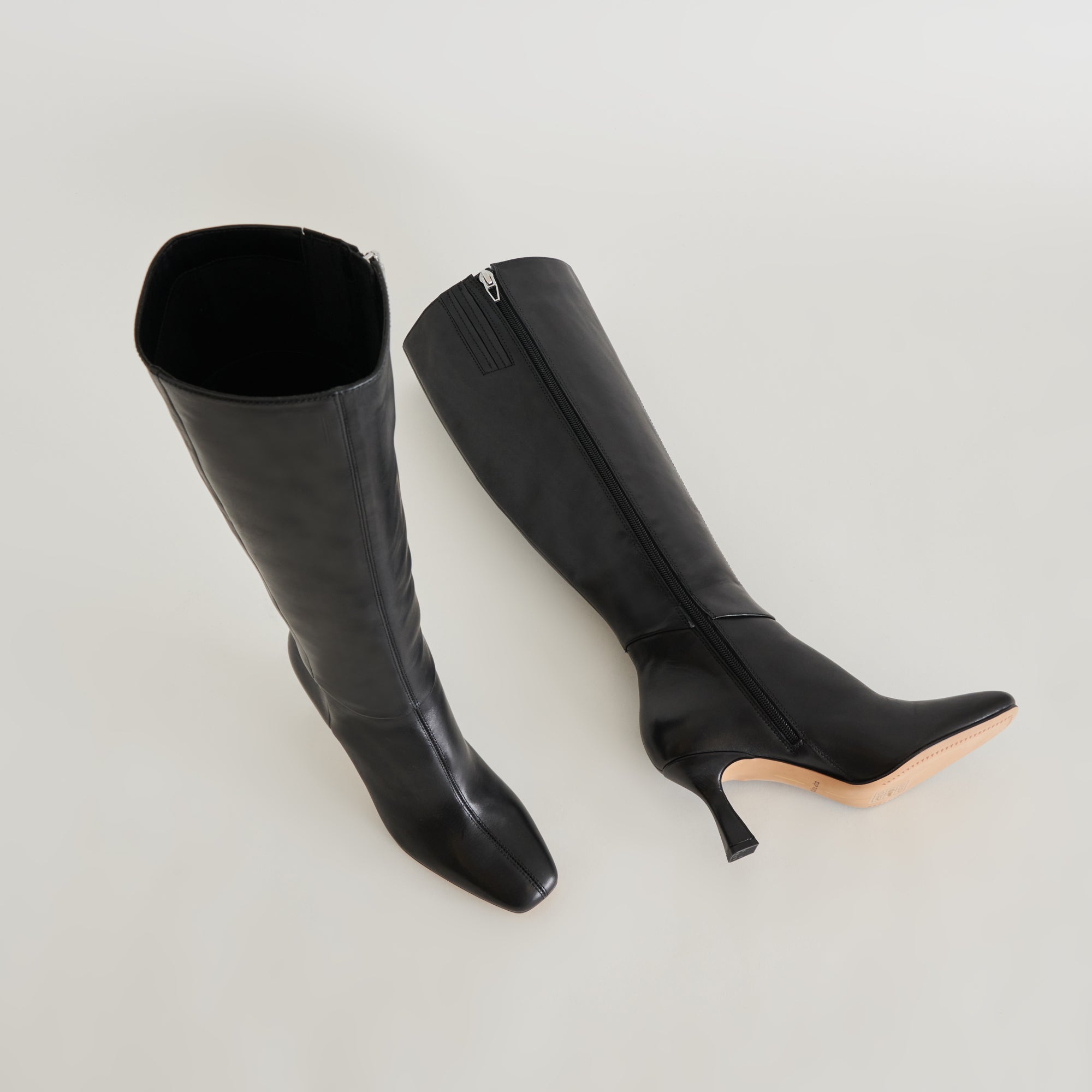 Gyra Extra Wide Calf Black Boots | Leather Wide Calf Boots
 – Dolce Vita / Dolce Vita
