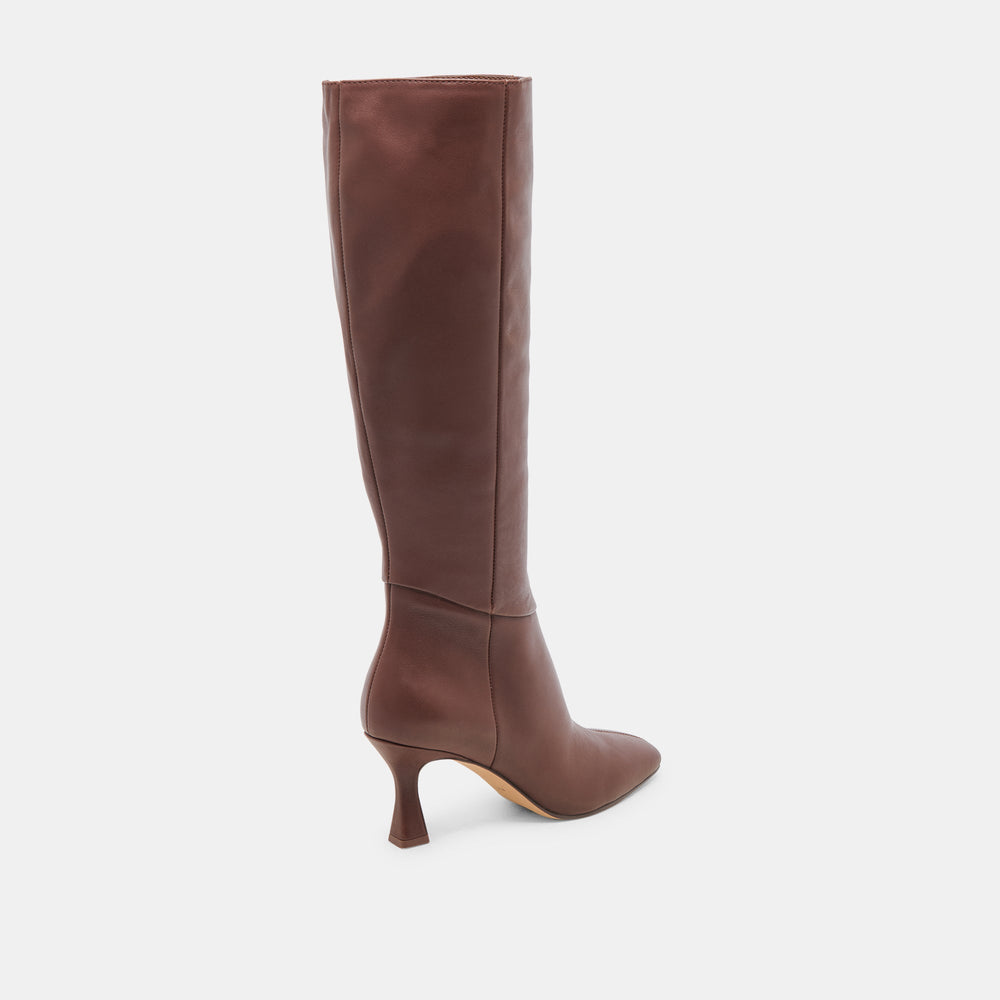 GYRA WIDE CALF BOOTS CHOCOLATE LEATHER
 – Dolce Vita / Dolce Vita