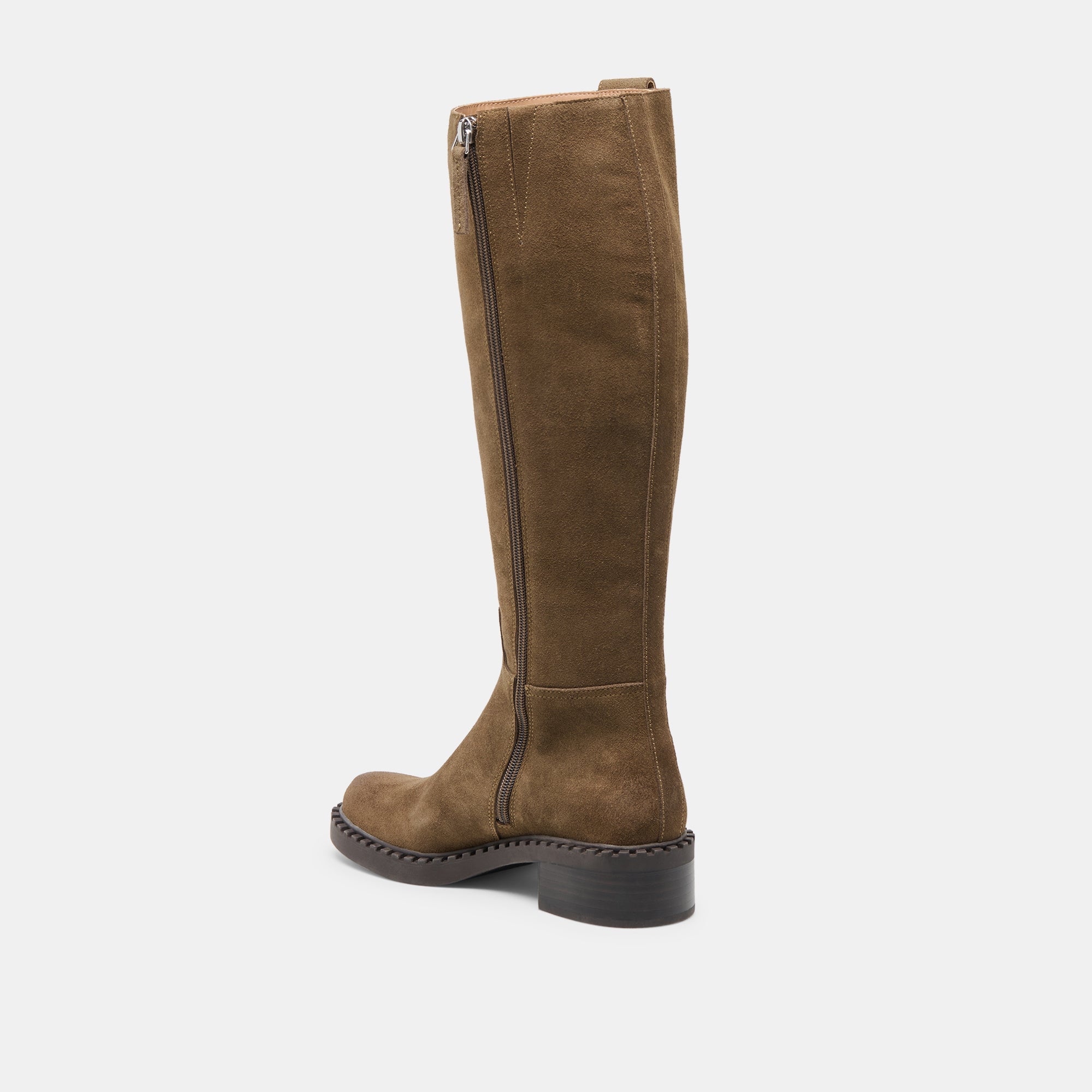 Glory H2O Waterproof Olive Suede Wide Calf Boots / Dolce Vita