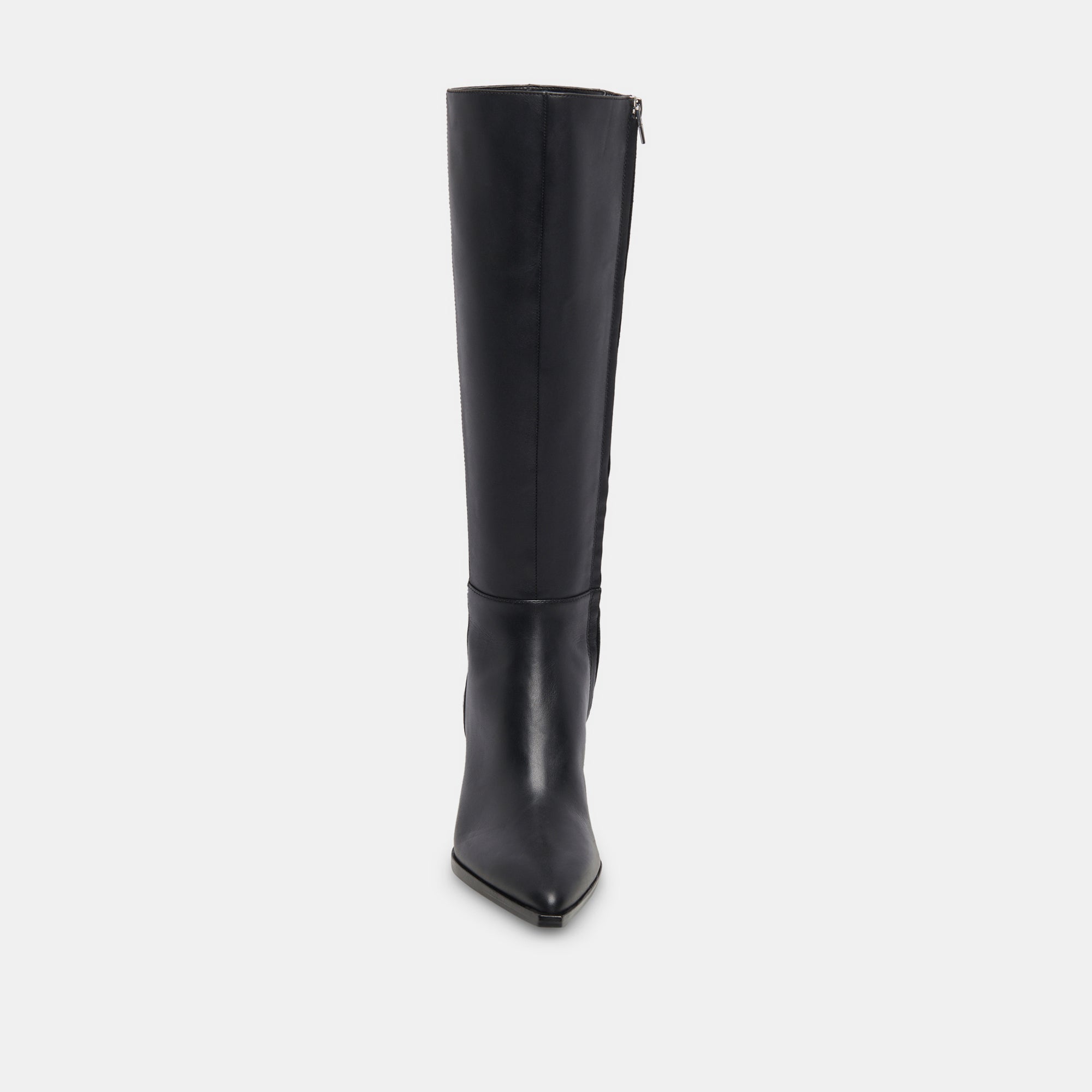 Auggie Wide Calf Boots | Black Leather Boots by Dolce Vita / Dolce Vita