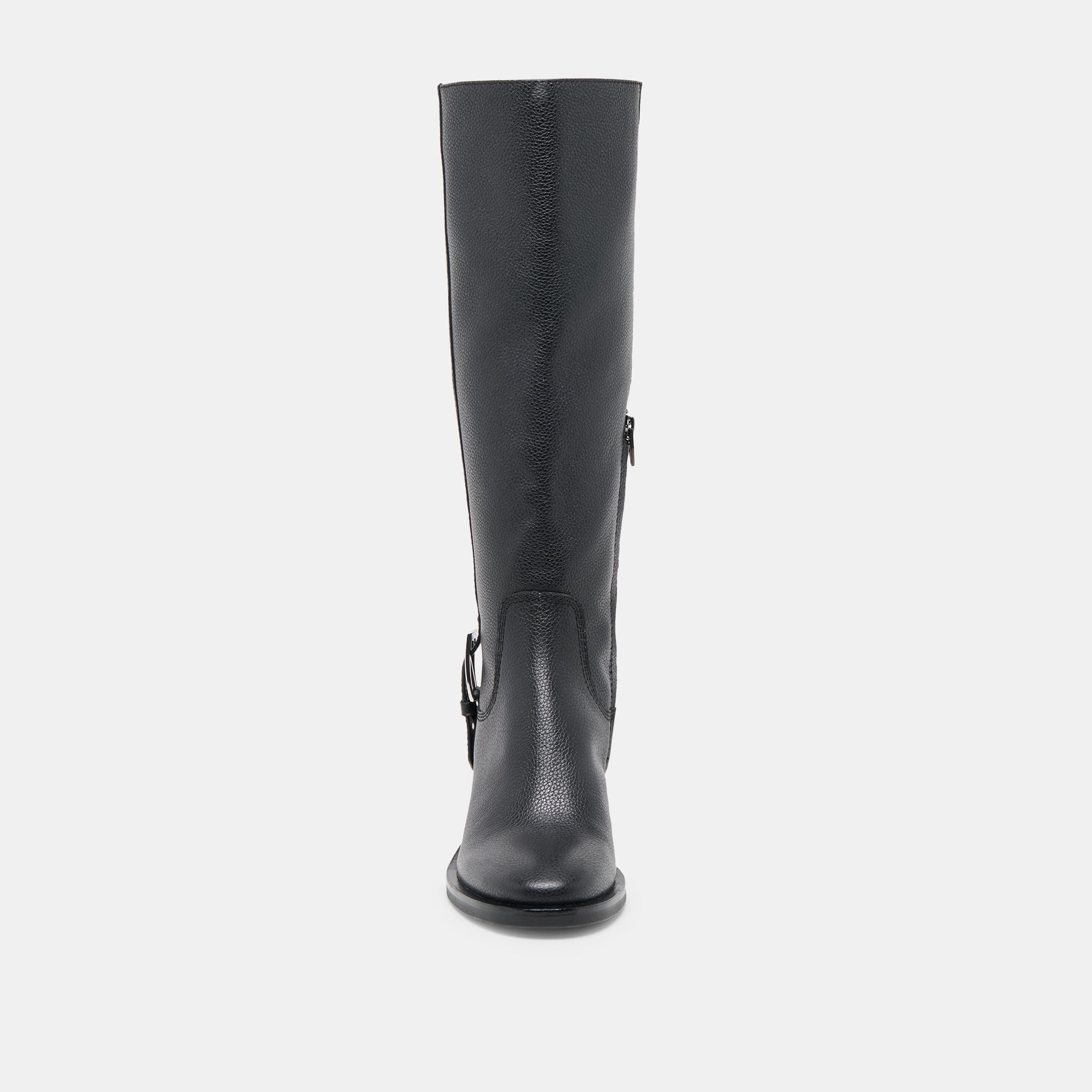 Kilian H2O Waterproof Black Leather Wide Calf Boots / Dolce Vita