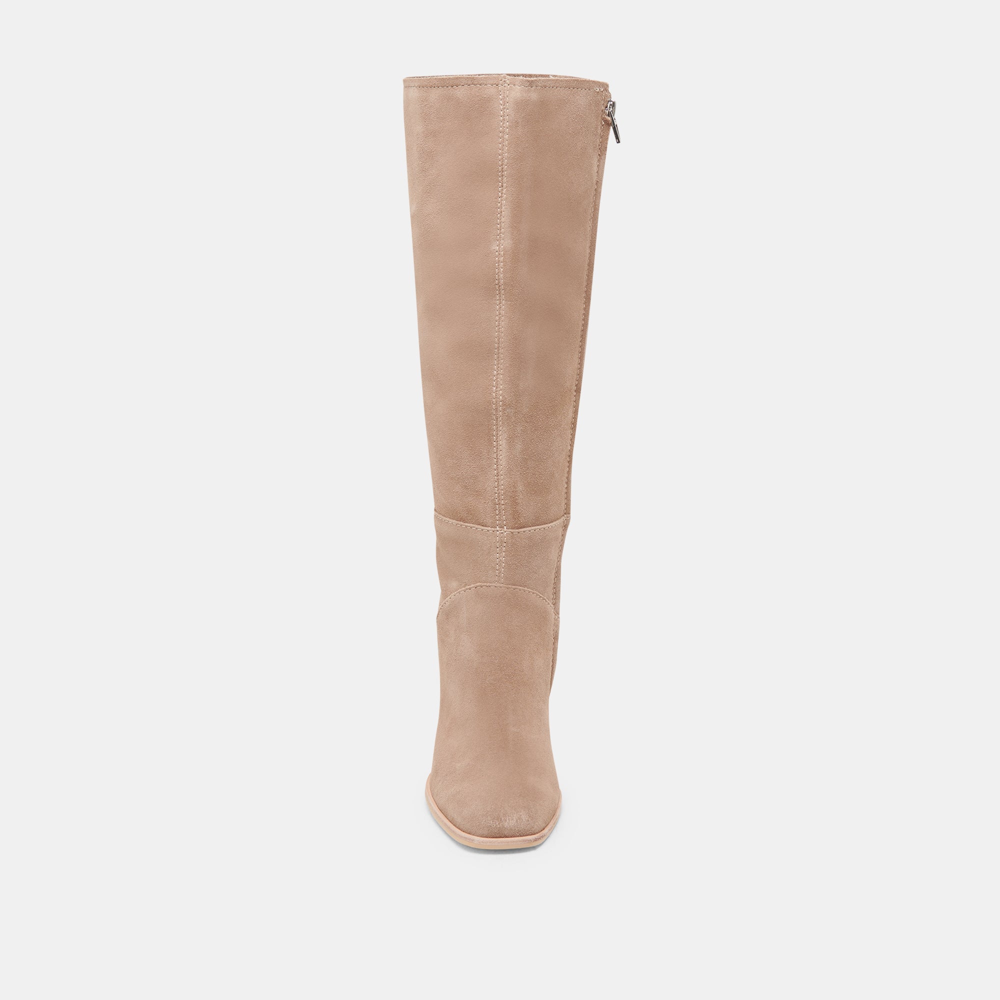 FYNN Wide Calf Boots Truffle Suede | Truffle Suede Knee-High Boots
 – Dolce Vita / Dolce Vita