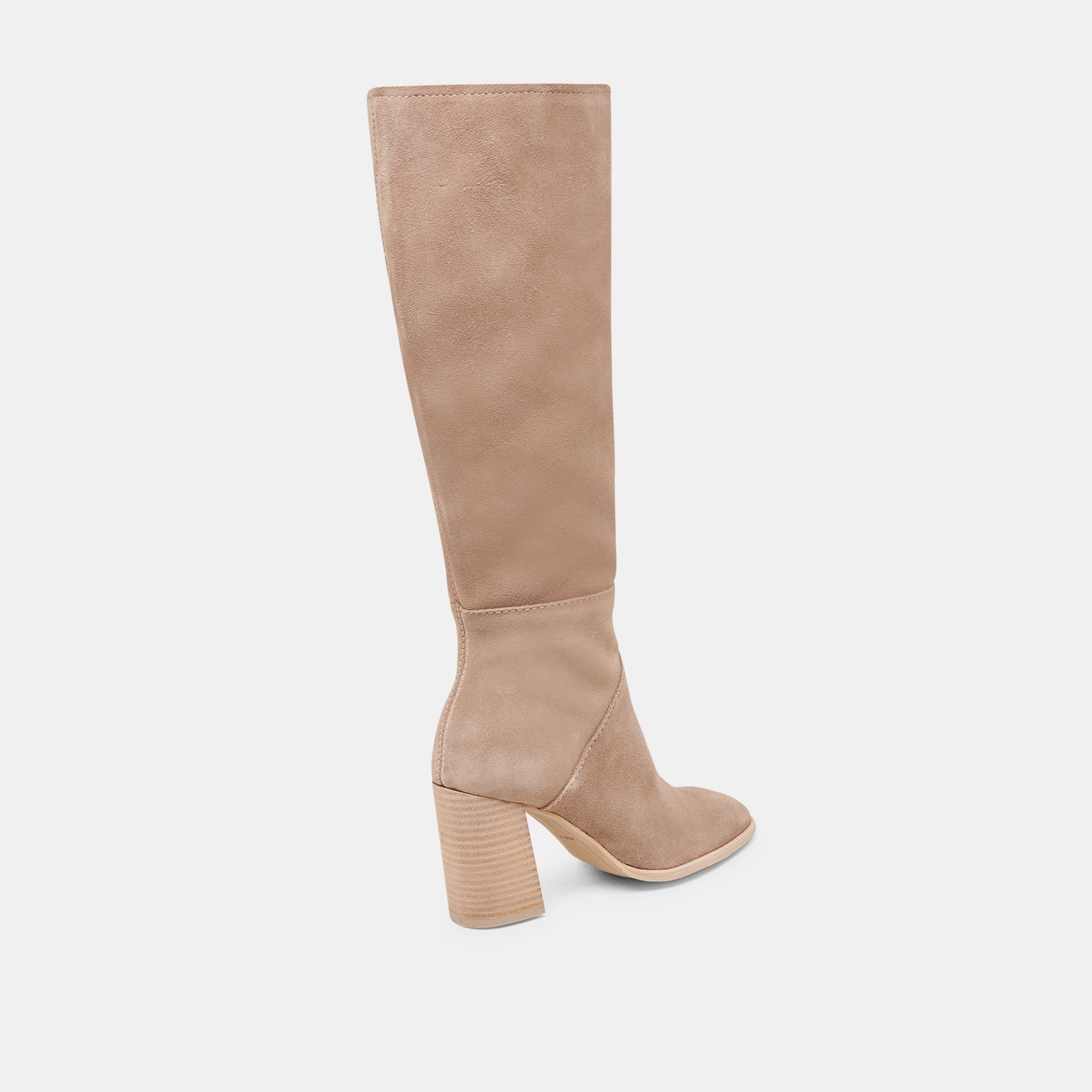FYNN Wide Calf Boots Truffle Suede | Truffle Suede Knee-High Boots
 – Dolce Vita / Dolce Vita