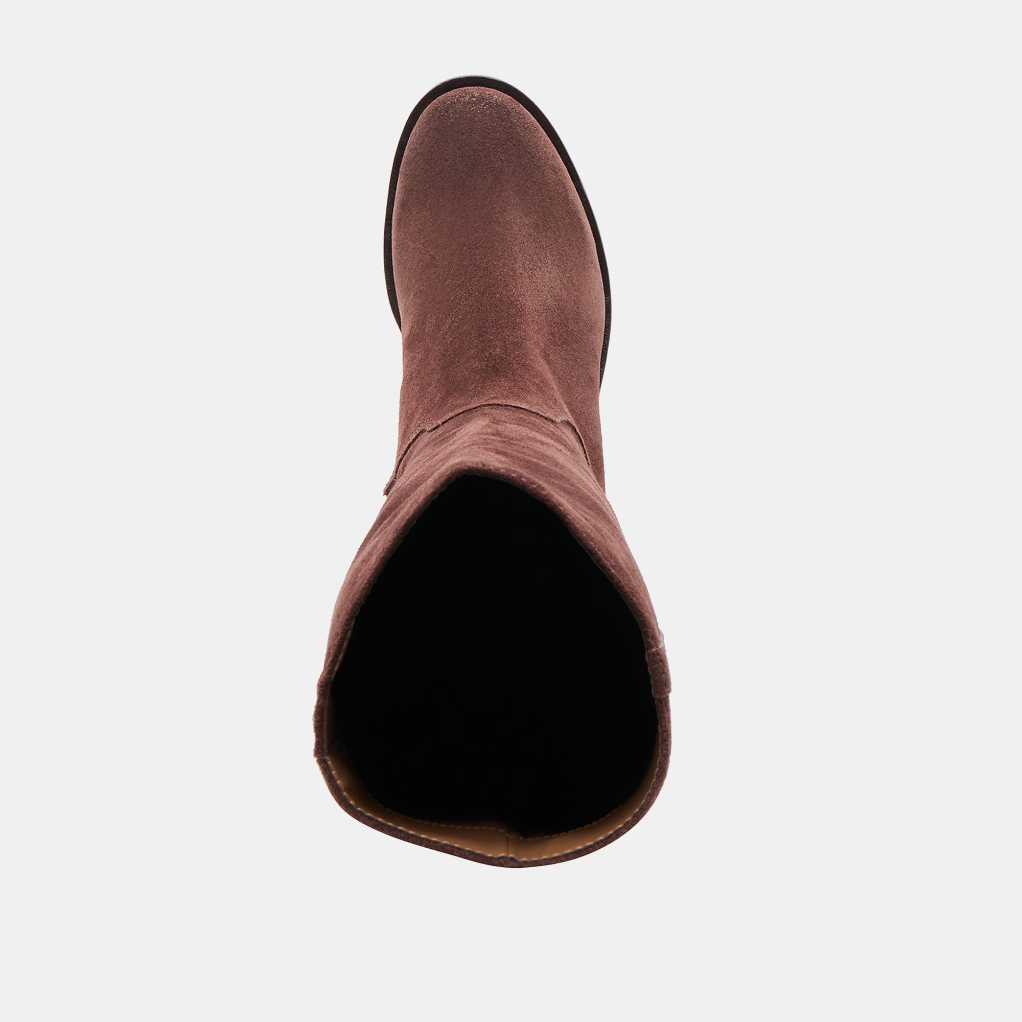 Kilian H2O Waterproof Mahogany Suede Wide Calf Boots / Dolce Vita