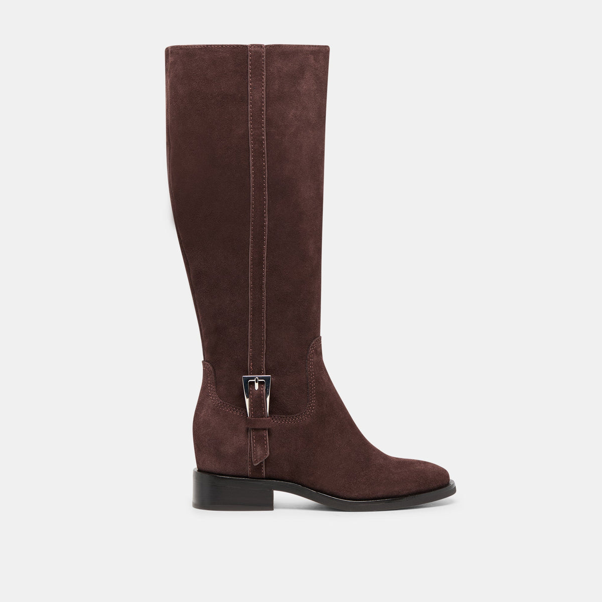 Kilian H2O Waterproof Mahogany Suede Wide Calf Boots / Dolce Vita