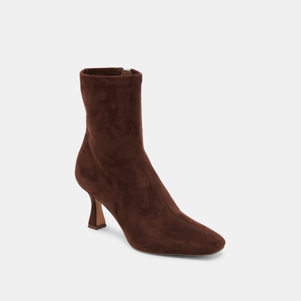 GLAMOR WIDE CALF BOOTS DK BROWN STELLA SUEDE
 – Dolce Vita / Dolce Vita