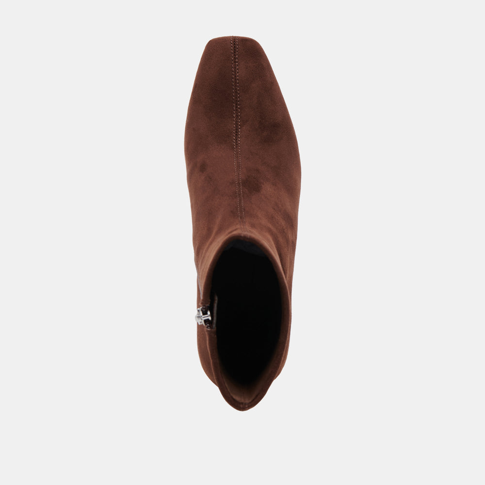 GLAMOR WIDE CALF BOOTS DK BROWN STELLA SUEDE
 – Dolce Vita / Dolce Vita