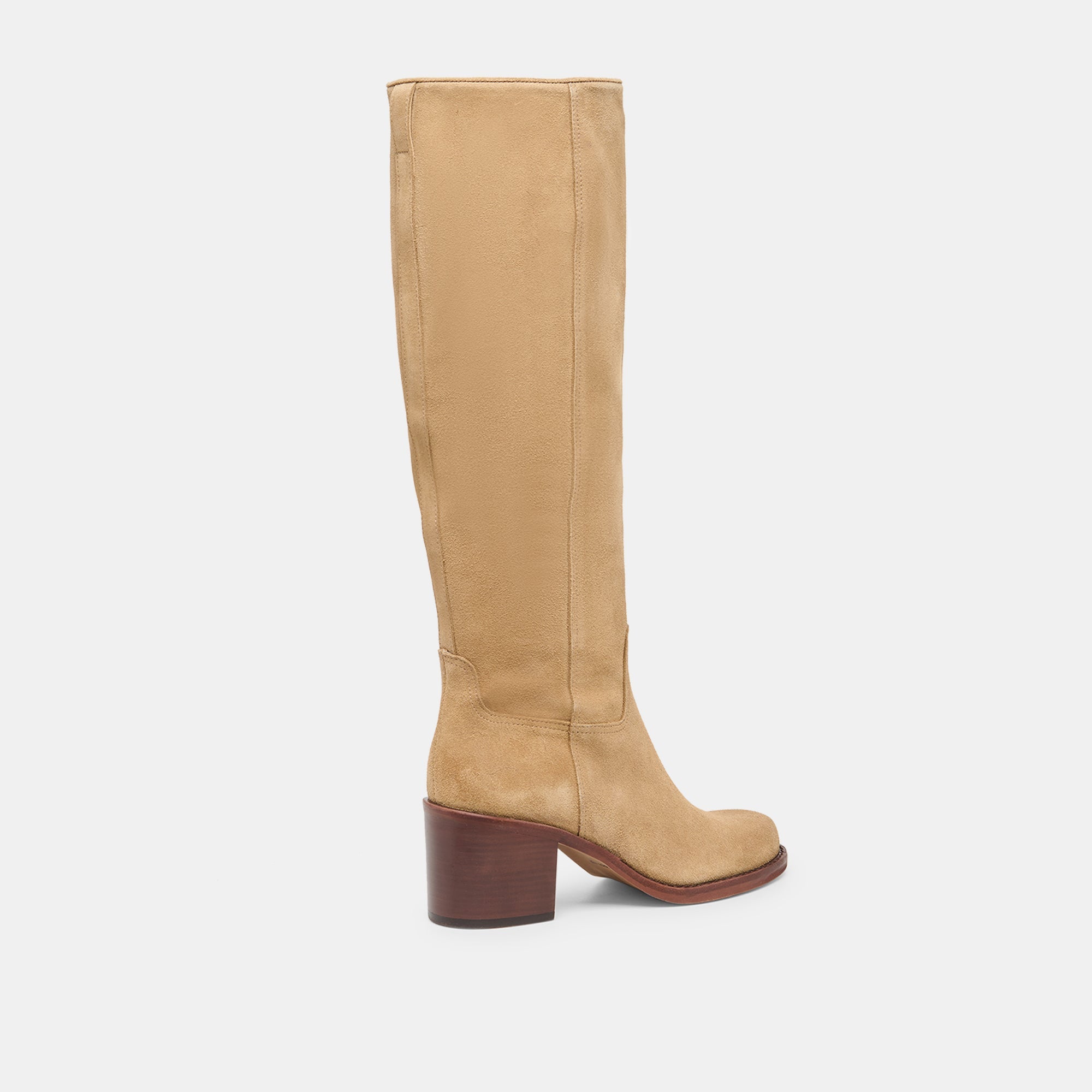 Lucyle Wide Calf Dk Taupe Suede Boots / Dolce Vita