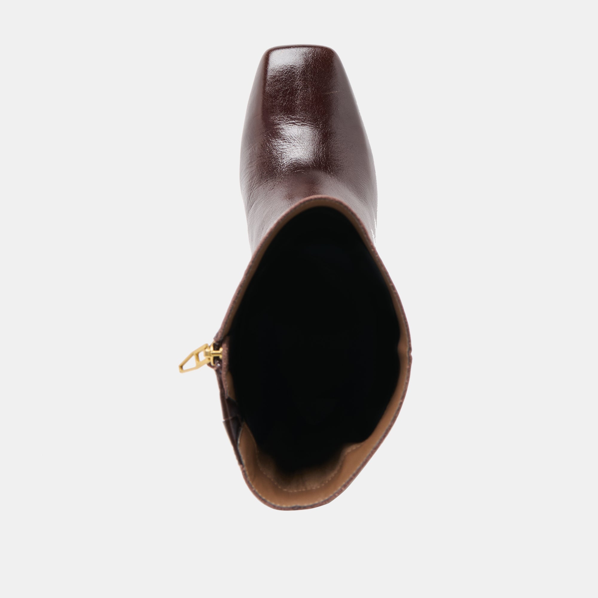 Riggs Wide Calf Chocolate Leather Boots / Dolce Vita