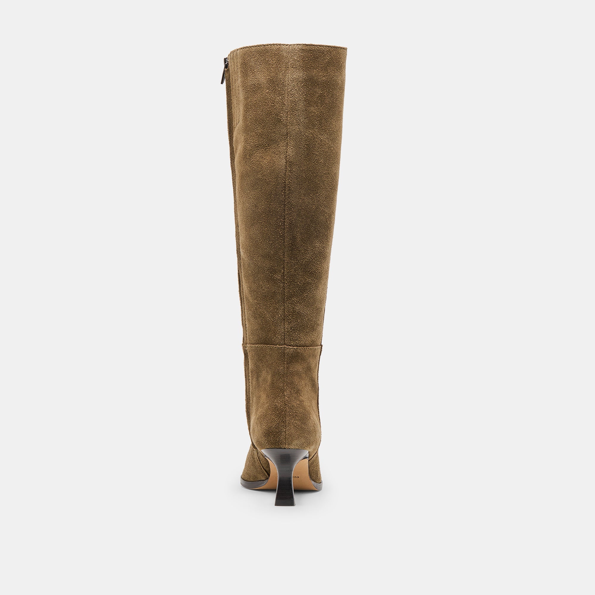 Auggie Olive Suede Wide Calf Boots / Dolce Vita