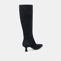 AUGGIE WIDE CALF BOOTS ONYX SUEDE
 – Dolce Vita / Dolce Vita