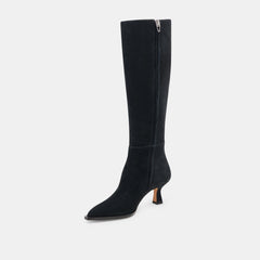 AUGGIE WIDE CALF BOOTS ONYX SUEDE
 – Dolce Vita / Dolce Vita