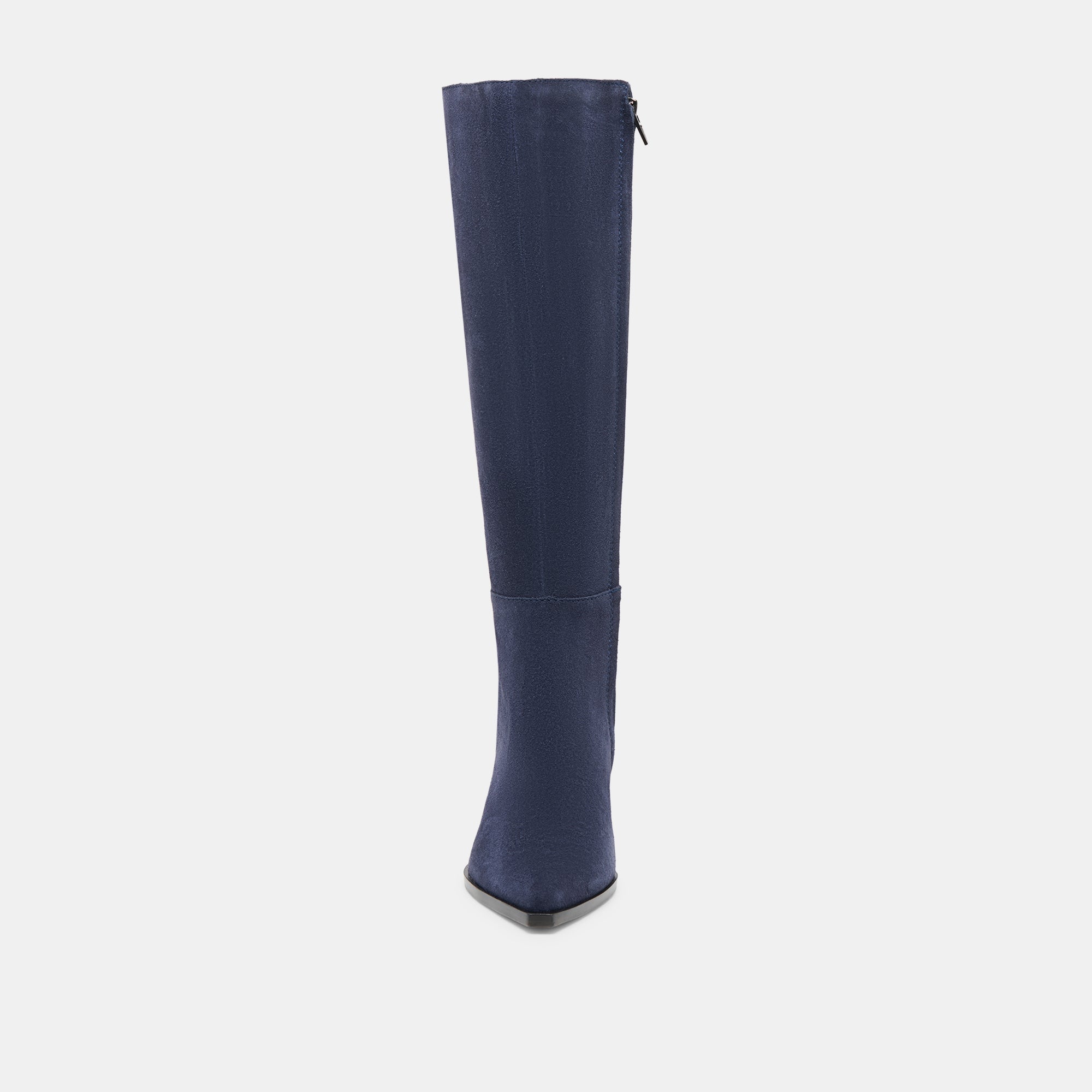 Auggie Navy Suede Wide Calf Boots / Dolce Vita