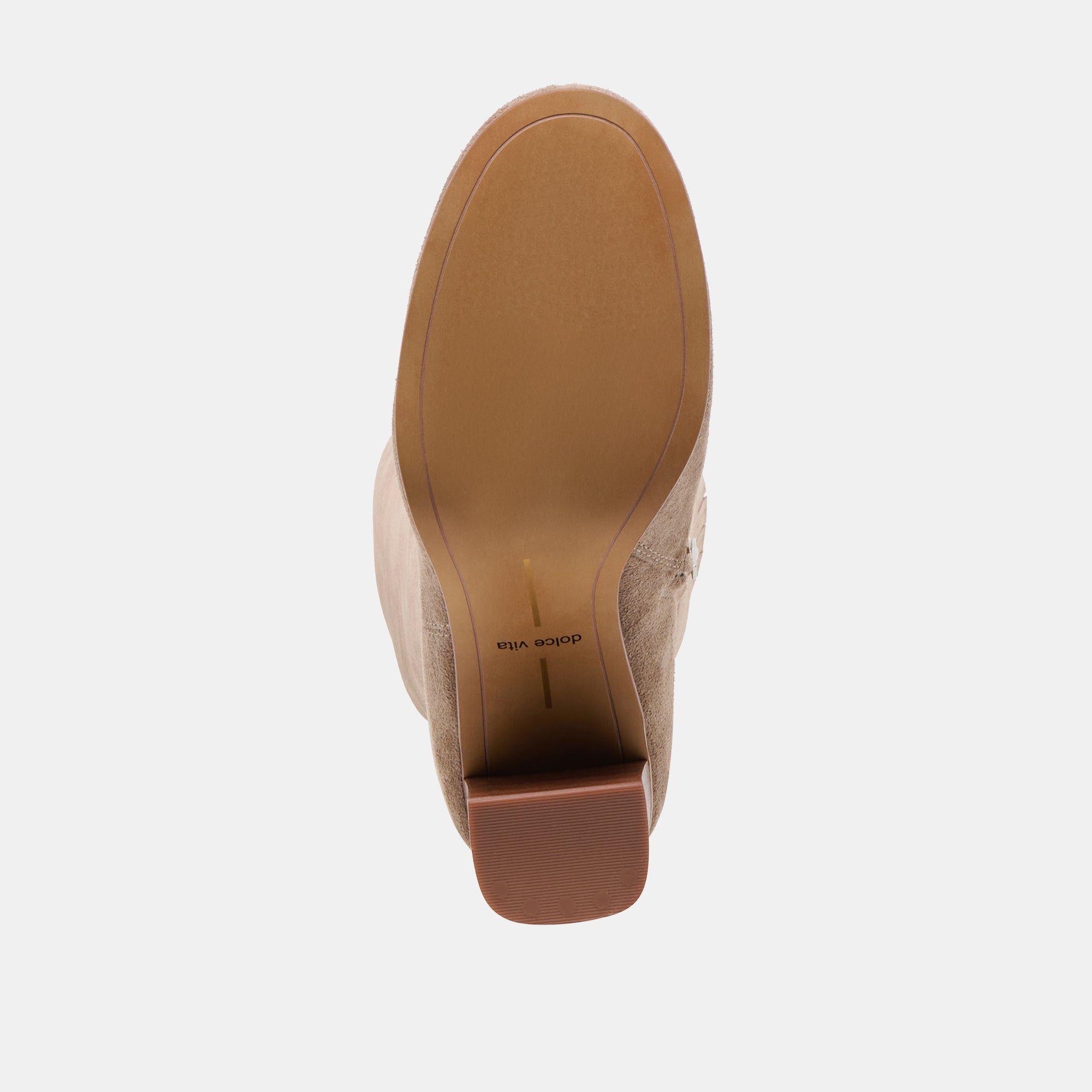 Hudsin Wide Calf Barley Suede Boots / Dolce Vita