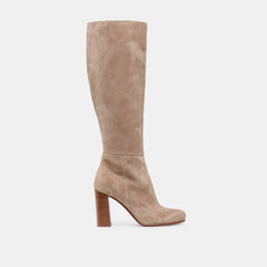 Hudsin Wide Calf Barley Suede Boots / Dolce Vita