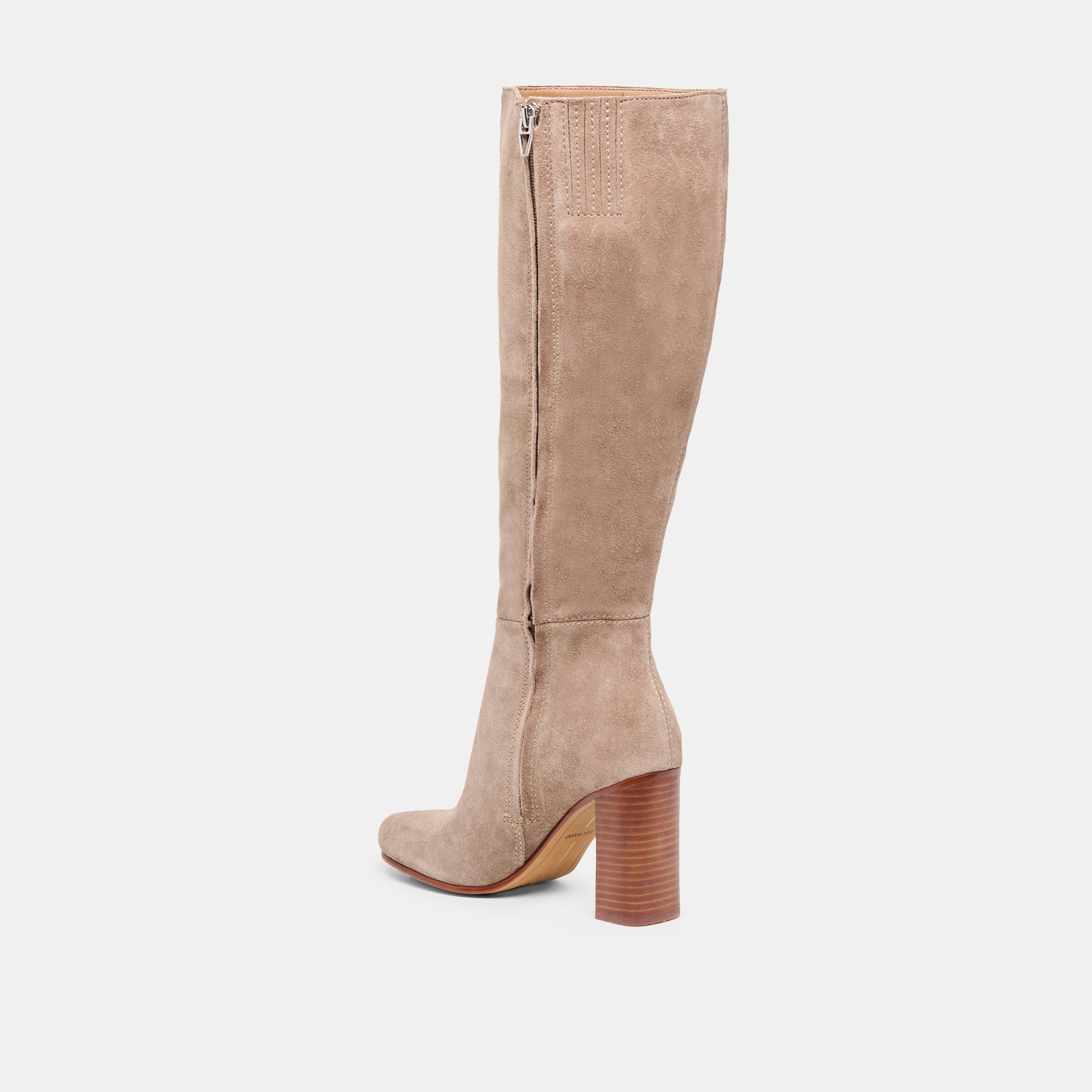 Hudsin Wide Calf Barley Suede Boots / Dolce Vita