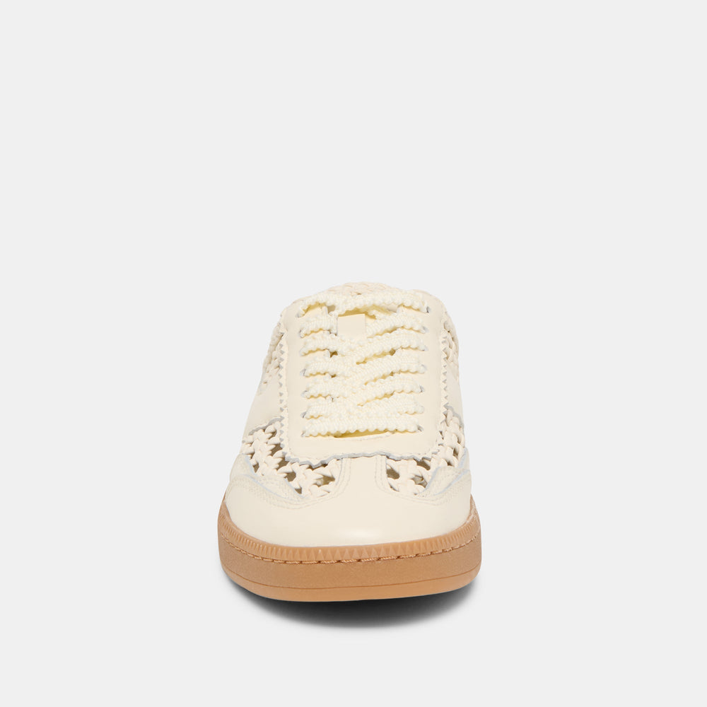 Notice Slide Woven Off White Woven Stella Sneakers / Dolce Vita