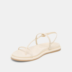 Dom Off White Leather Sandals / Dolce Vita